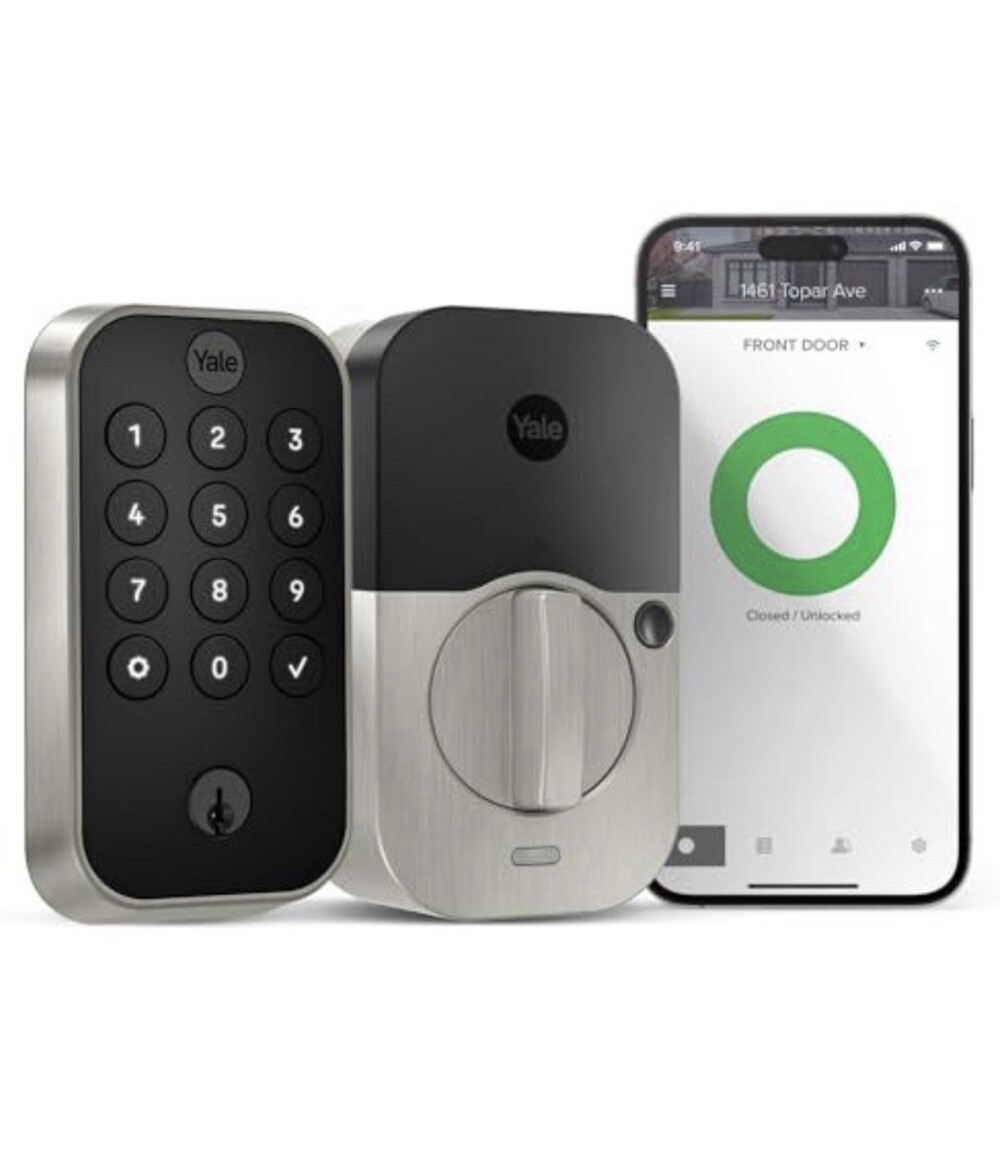 Yale Assure Lock 2 Smart Deadbolt with Wi-Fi, Satin Nickel YRD410-WF1-619 New